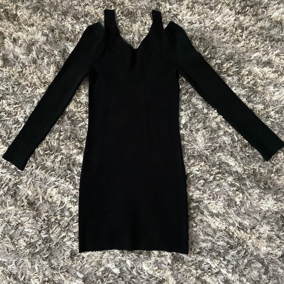 Rag and Bone Dana Cold Shoulder Knit Dress - Picture 4 of 5